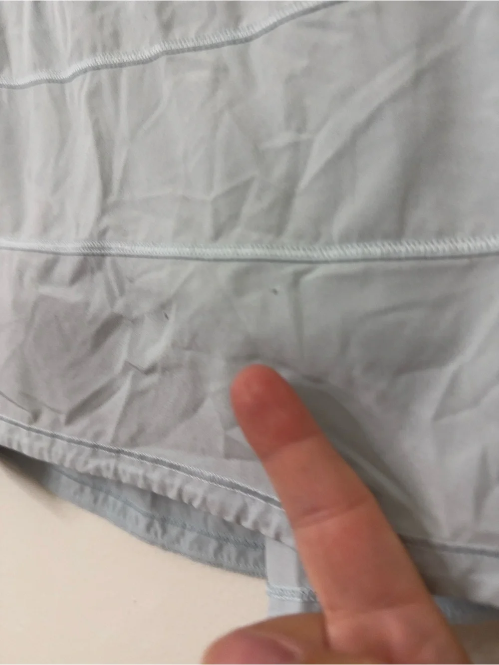 {10} lululemon athletica Powder Blue Pace Skort